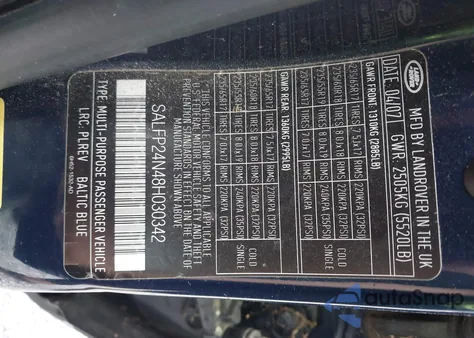 2008 Land Rover Lr2 Se from USA, damaged, VIN SALFP24N48H030342